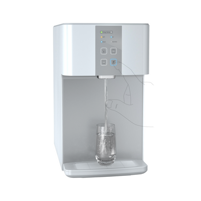 SODA2 – Wasserspender mit Filter für heisses, kaltes und Sprudelwasser
