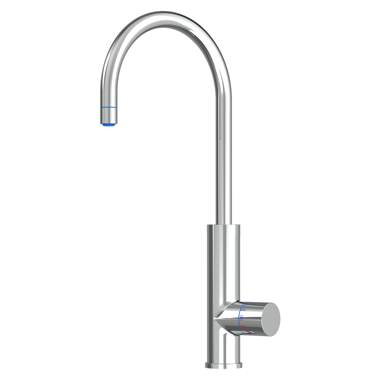 FLOW3 - Heisswasserarmatur  für gefiltertes, heißes, kaltes & sprudelndes Wasser