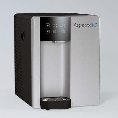 Detailansicht des Touch-Panels des SODA3 Wasserspenders für einfache Bedienung und Steuerung