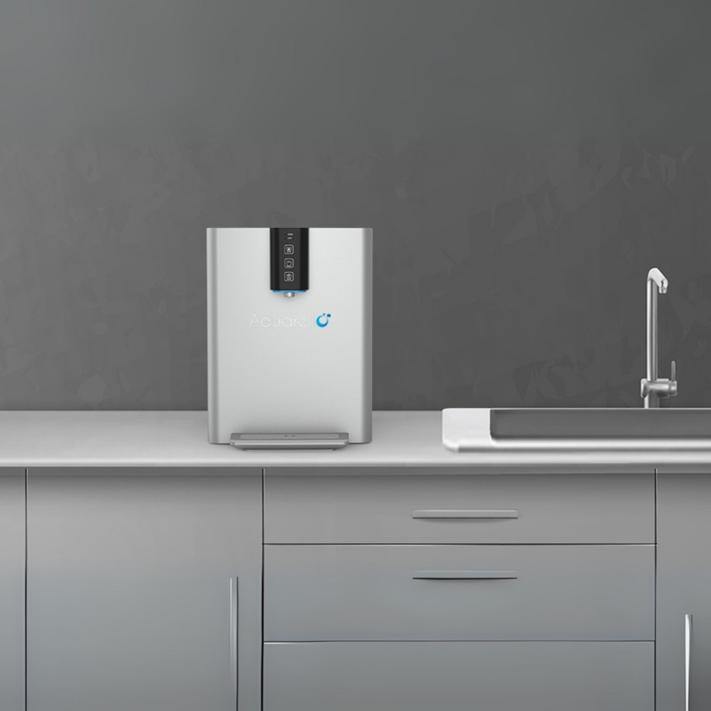 SODA3 'Elegant' - Premium Wasserspender Kalt/Heiss/Kohlensäure