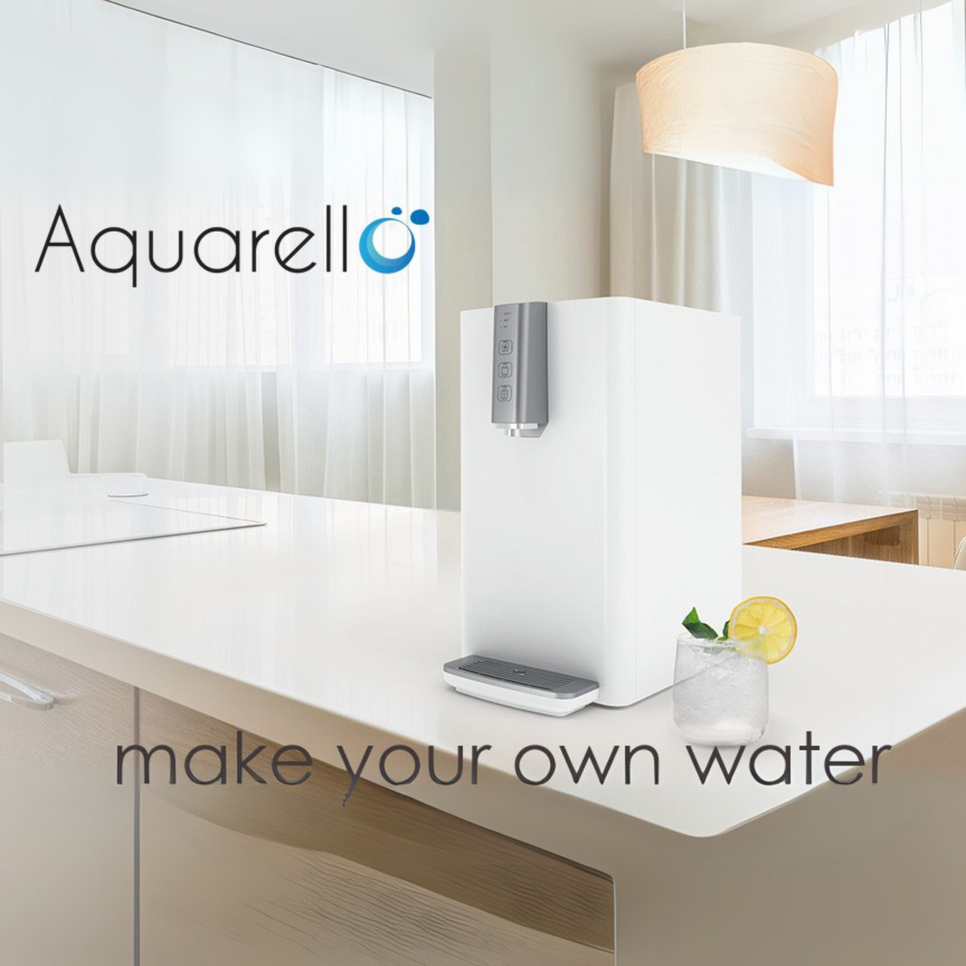 WAVE1 – Wasserspender für gefiltertes kaltes, heisses und sprudelndes Wasser