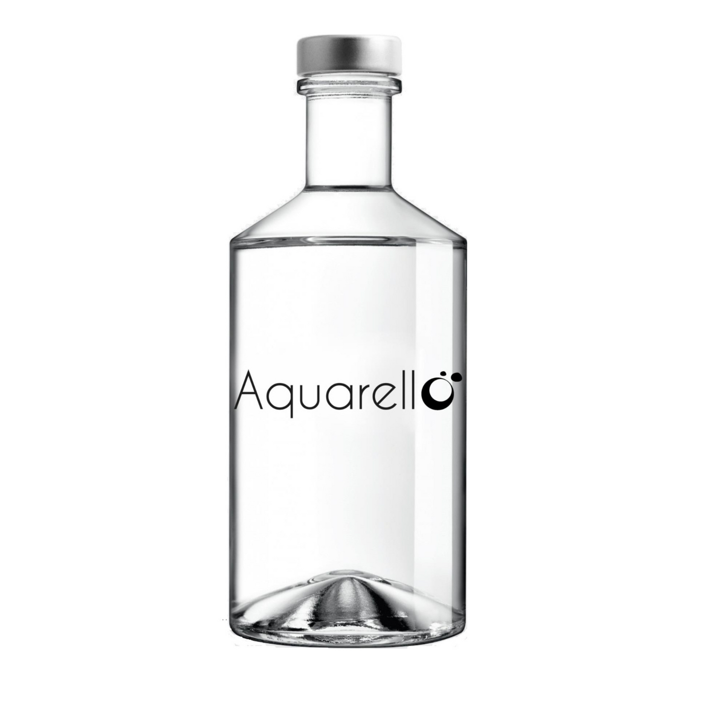 Personalisierte Glasflasche 75cl mit Logo - Aquarello Glasflasche