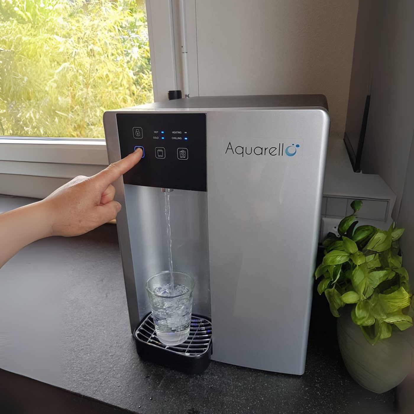 Das fortschrittliche 3-Filter-System des SODA3 Wasserspenders für reines und gesundes Wasser