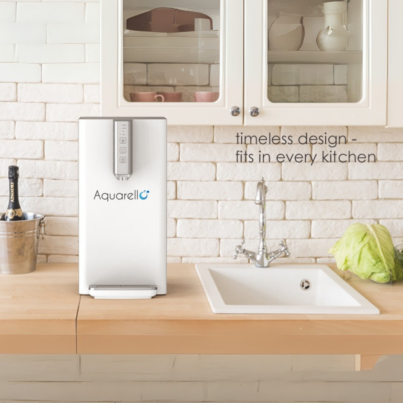 WAVE1 – Wasserspender für gefiltertes kaltes, heisses und sprudelndes Wasser
