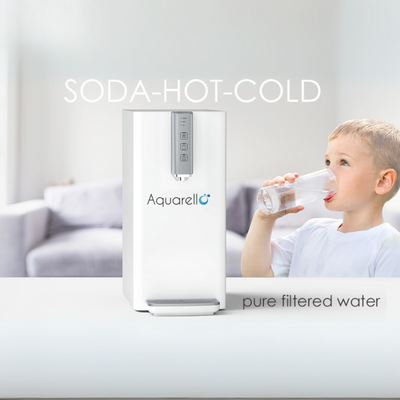 WAVE1 – Wasserspender für gefiltertes kaltes, heisses und sprudelndes Wasser