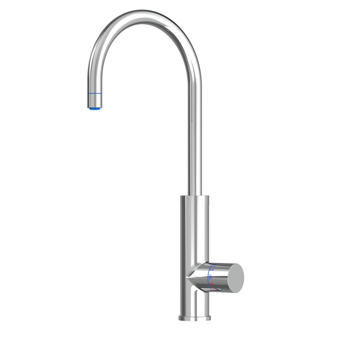 FLOW3 - 3 Weg-Heisswasserarmatur  für gefiltertes, heißes, kaltes &amp; sprudelndes Wasser