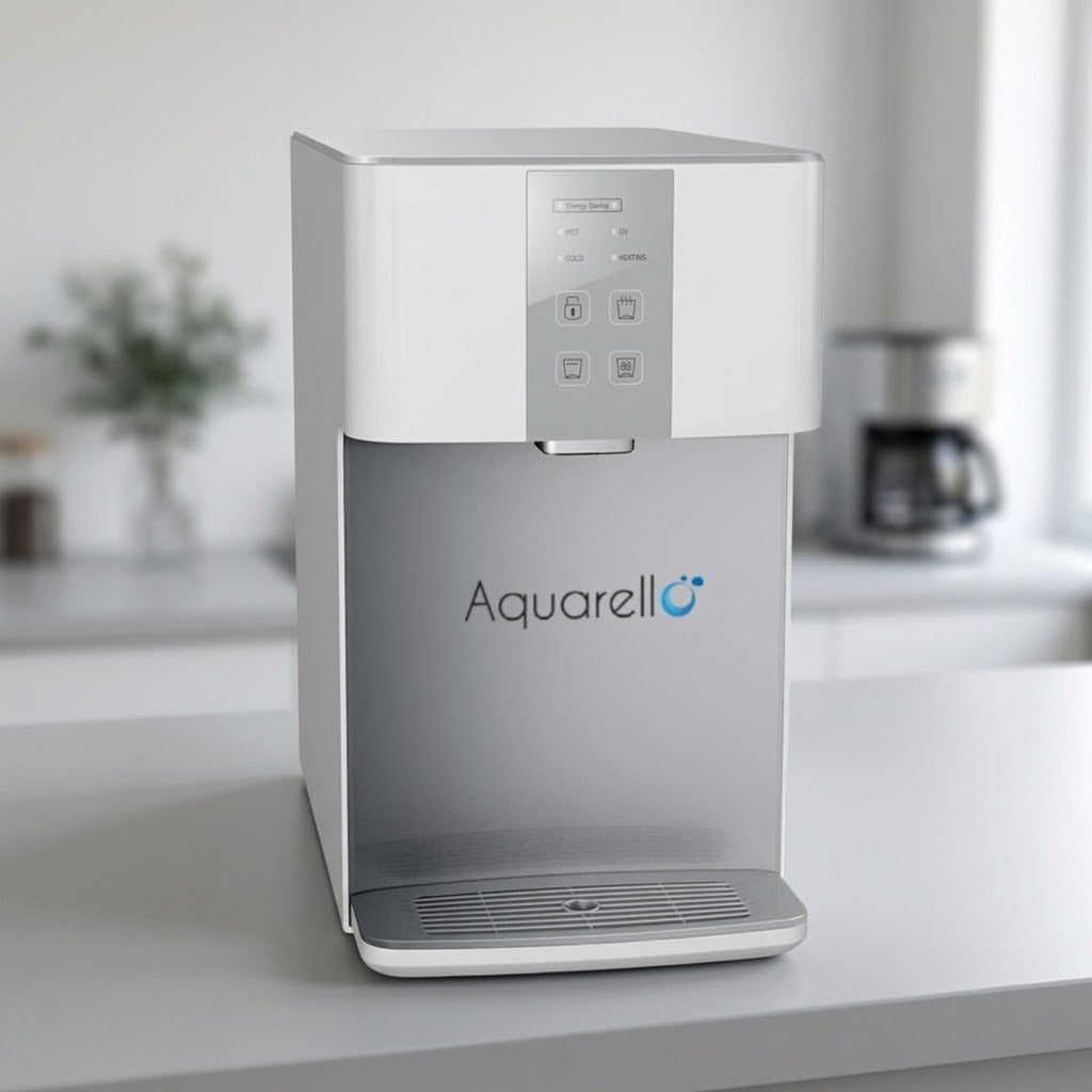 SODA2 – Wasserspender mit Filter für heisses, kaltes und Sprudelwasser