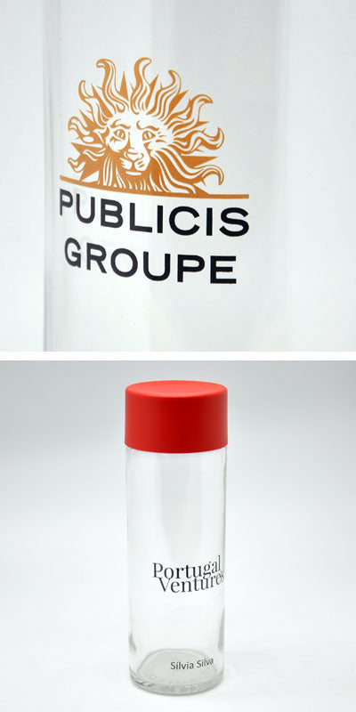 Glasflasche 50cl  - Aquarello Glasflasche MODEL2