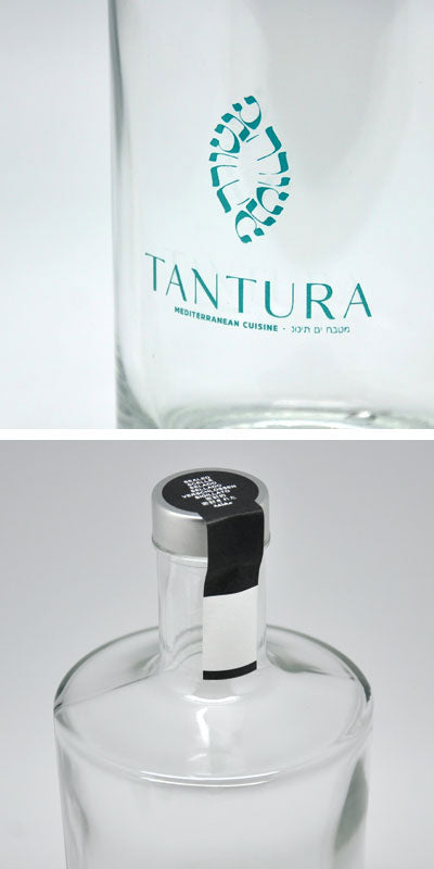 Glasflasche 75cl  - Aquarello Glasflasche MODEL1 B