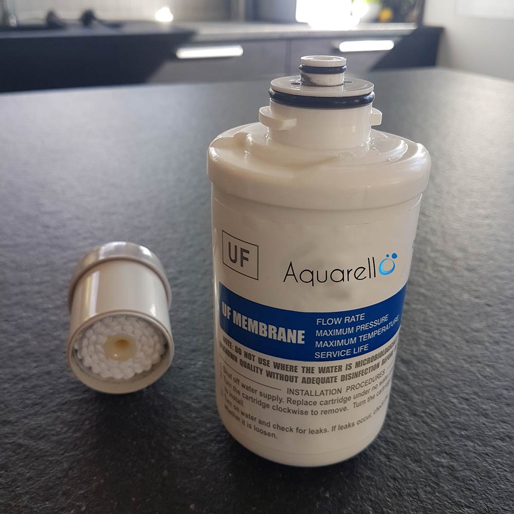 Einfache Installation des Aquarello UF-Filters 4 Zoll für verbesserte Wasserqualität